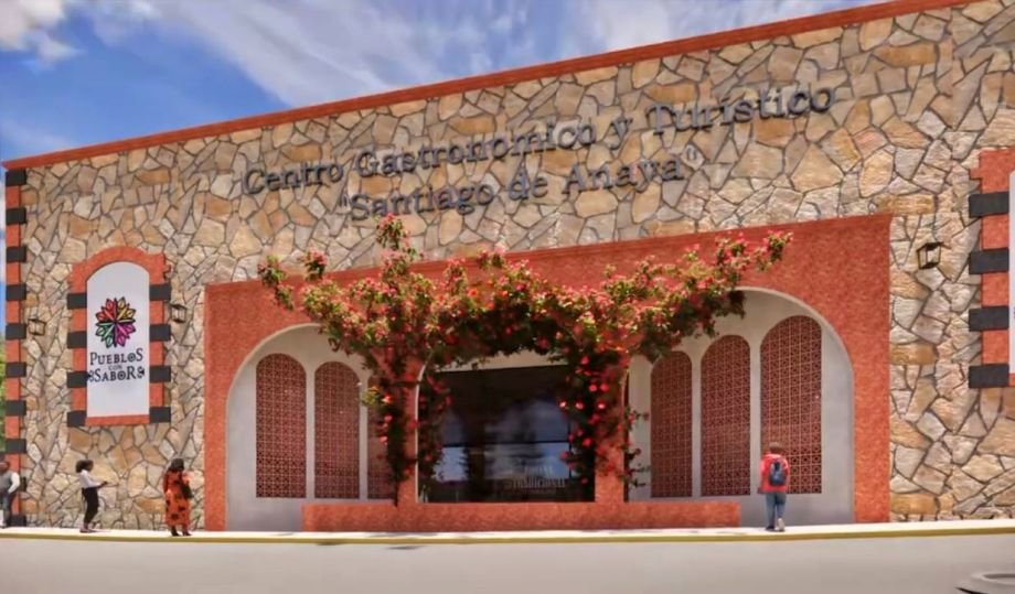 Así será el nuevo Centro Gastronómico y Turístico que construyen en Santiago de Anaya | fotos y video