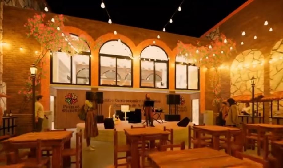 Así será el nuevo Centro Gastronómico y Turístico que construyen en Santiago de Anaya | fotos y video
