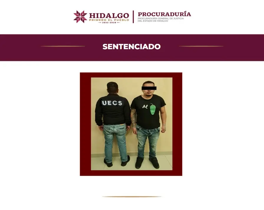 Sentencian con 50 años de prisión a secuestrador de una mujer en Hidalgo