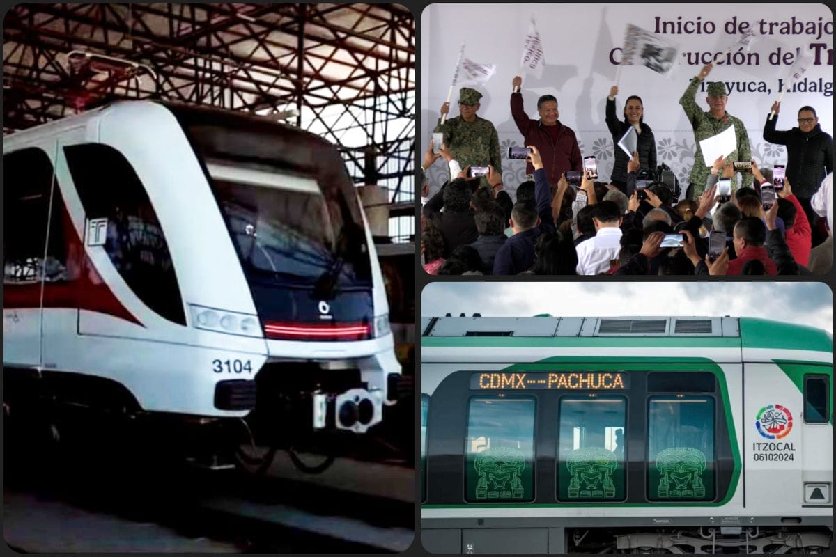 Comienza proyecto ferroviario México-Pachuca; serán trenes eléctricos de 718 pasajeros | VIDEO