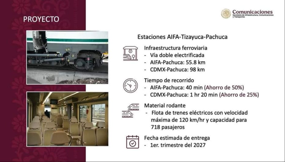 Comienza proyecto ferroviario México-Pachuca; serán trenes eléctricos de 718 pasajeros | VIDEO