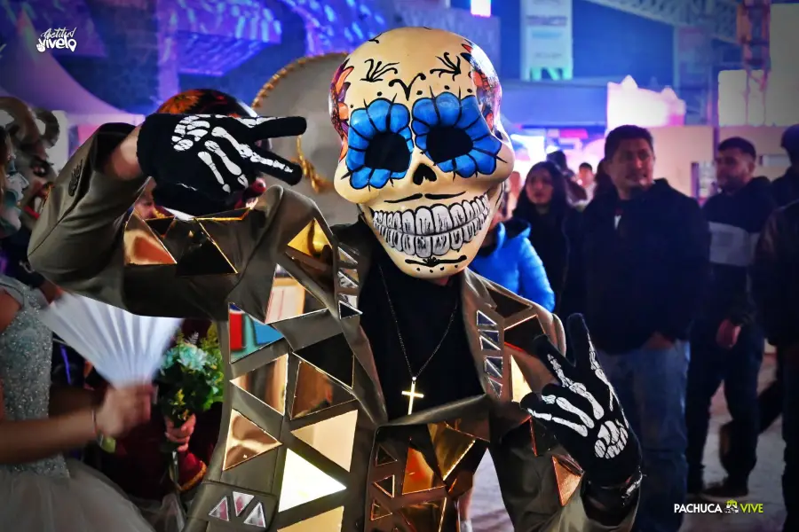 El Día de Muertos se hace presente en la Feria de Pachuca con el Desfile de Catrinas | GALERÍA