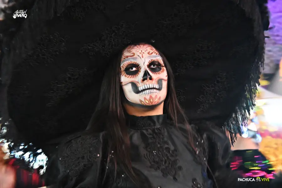 El Día de Muertos se hace presente en la Feria de Pachuca con el Desfile de Catrinas | GALERÍA