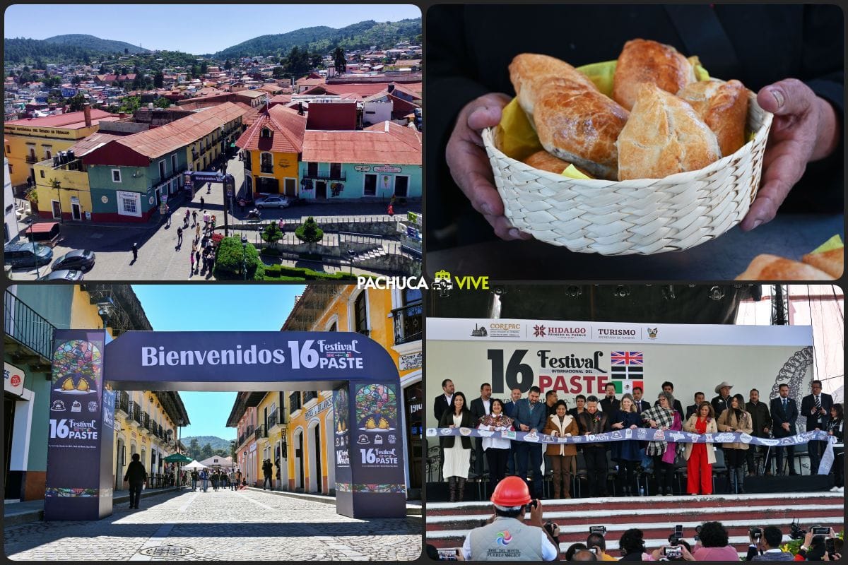 Festival Internacional del Paste celebra los 200 años de su llegada a Real del Monte | FOTOS y VIDEO
