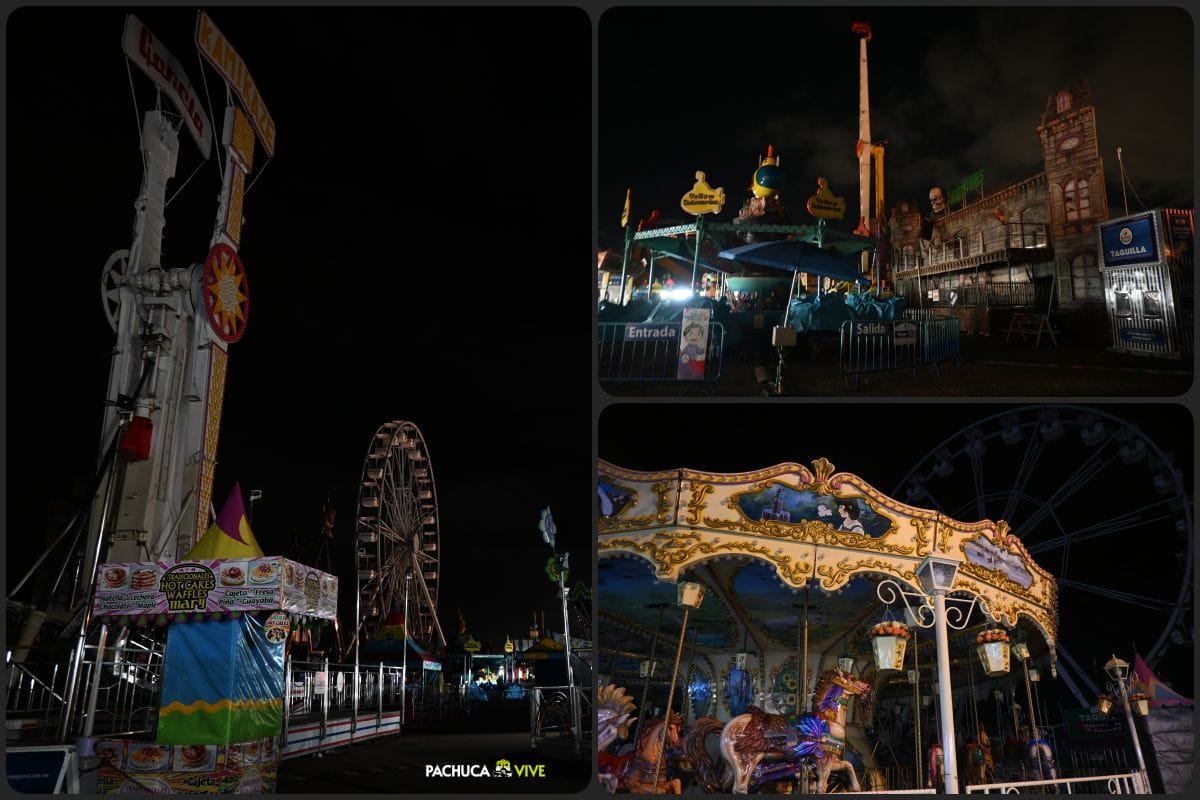 Cerrados los juegos mecánicos de la Feria de Pachuca 2024 de forma indefinida