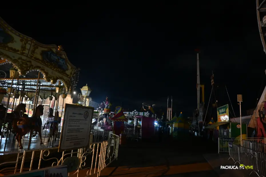 Cerrados los juegos mecánicos de la Feria de Pachuca 2024 de forma indefinida