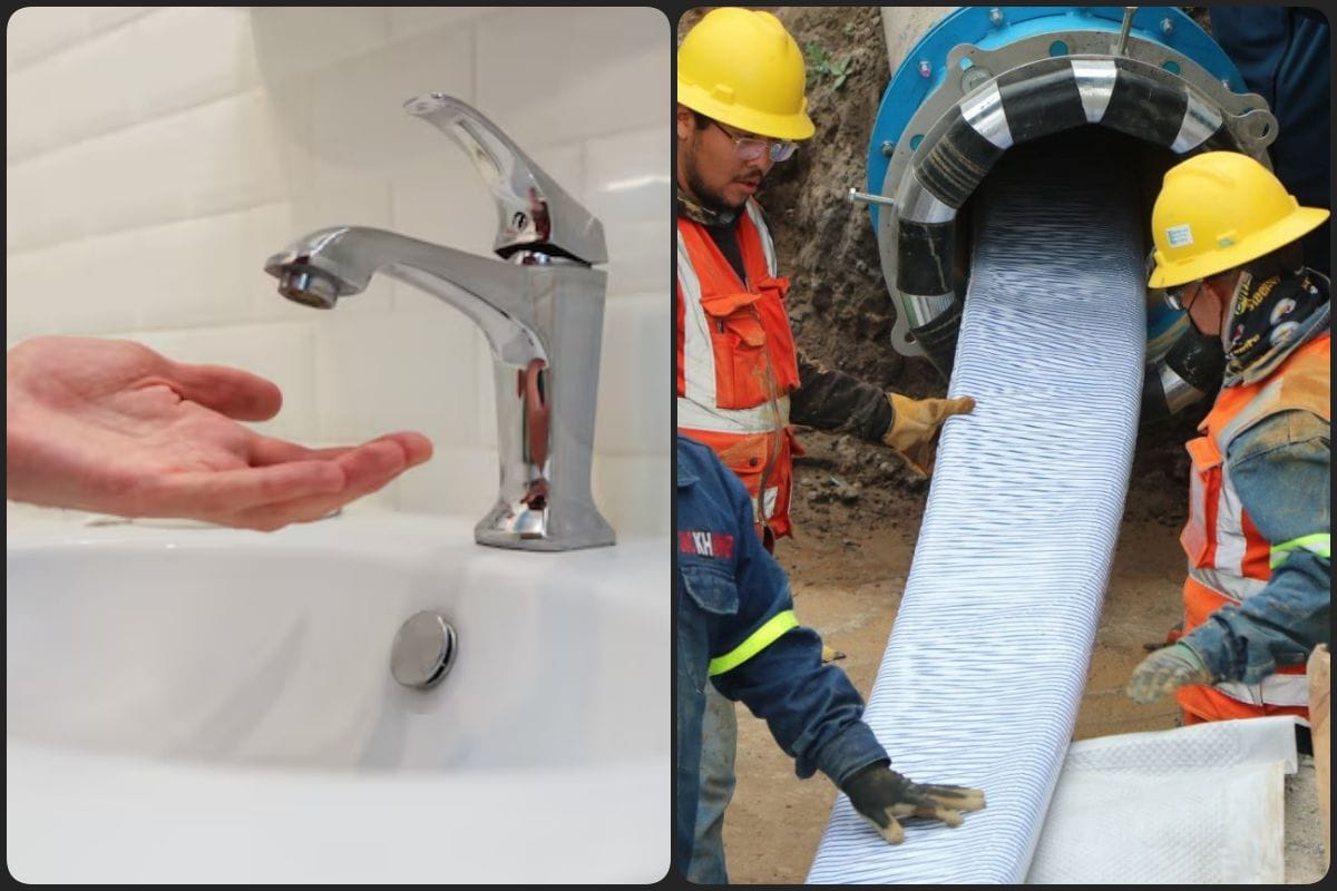 Dos zonas de Pachuca estarán sin agua esta semana por trabajos de Caasim