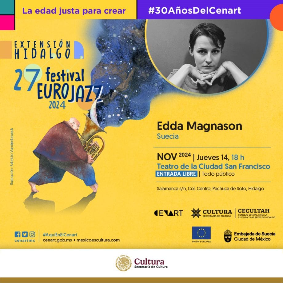 Quedan dos presentaciones de lujo del Festival EuroJazz en Pachuca... ¡entrada libre!