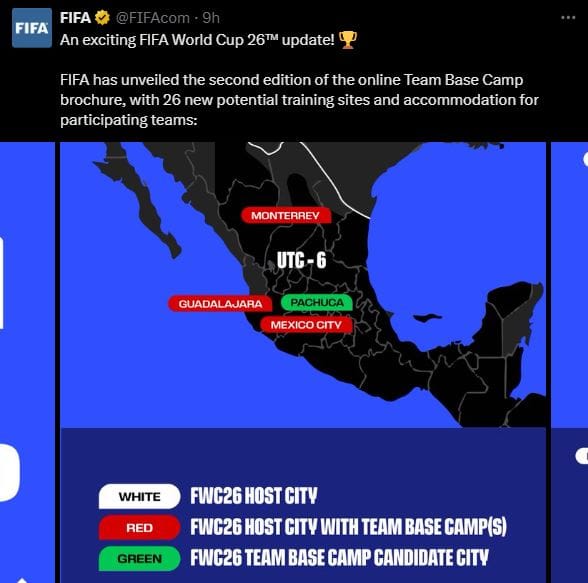 La FIFA da 'luz verde' a Pachuca para ser sede en la Copa del Mundo 2026