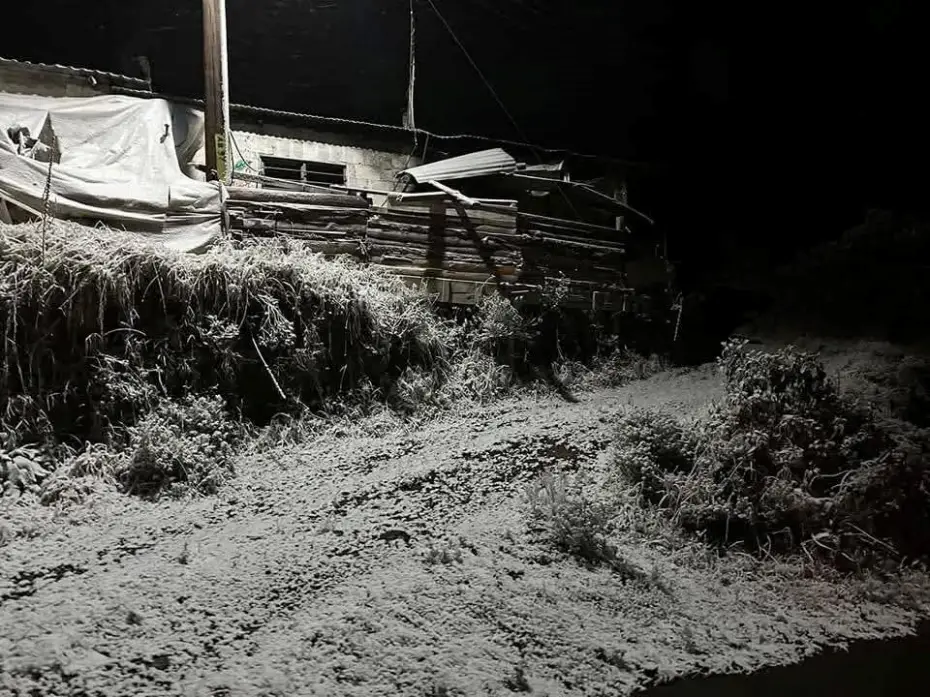 Las mejores postales que ha dejado la sorpresiva e histórica nevada en Hidalgo 5 Las mejores postales que ha dejado la sorpresiva e histórica nevada en Hidalgo