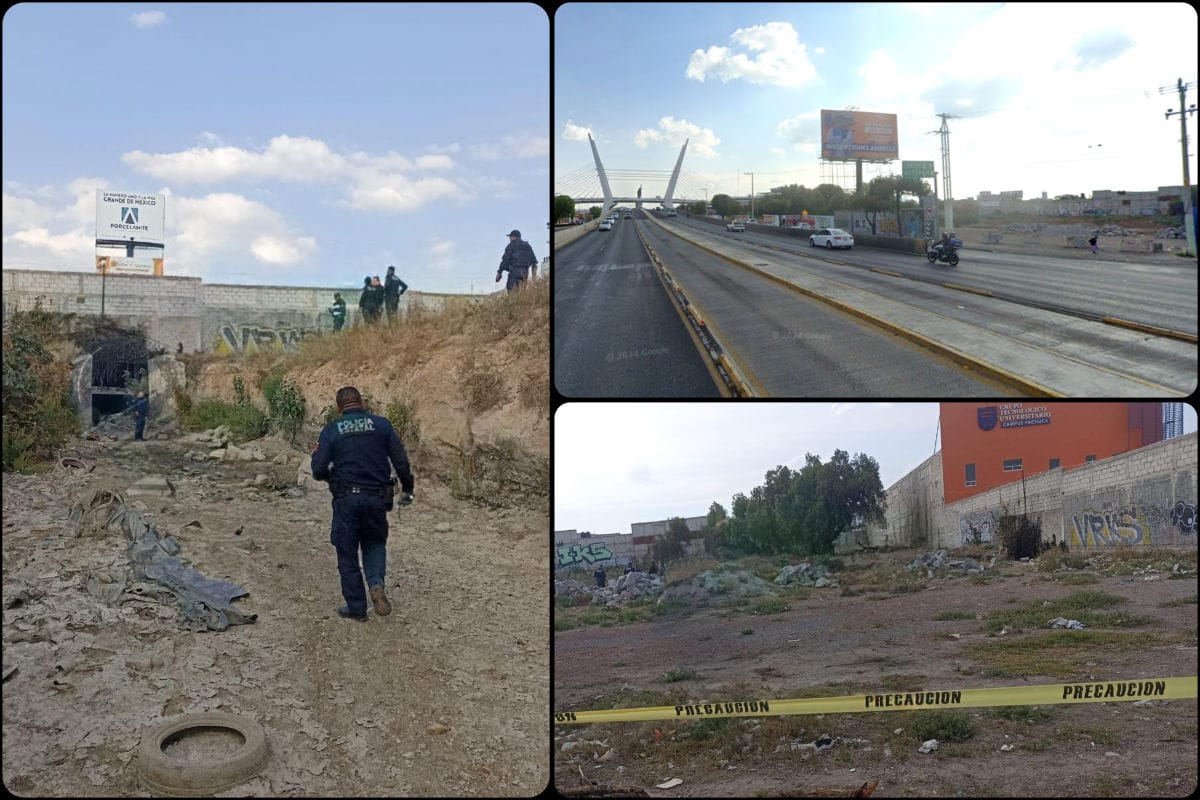 Hallan cuerpo sin vida de un hombre en terreno cercano a la glorieta Miguel Hidalgo de Pachuca