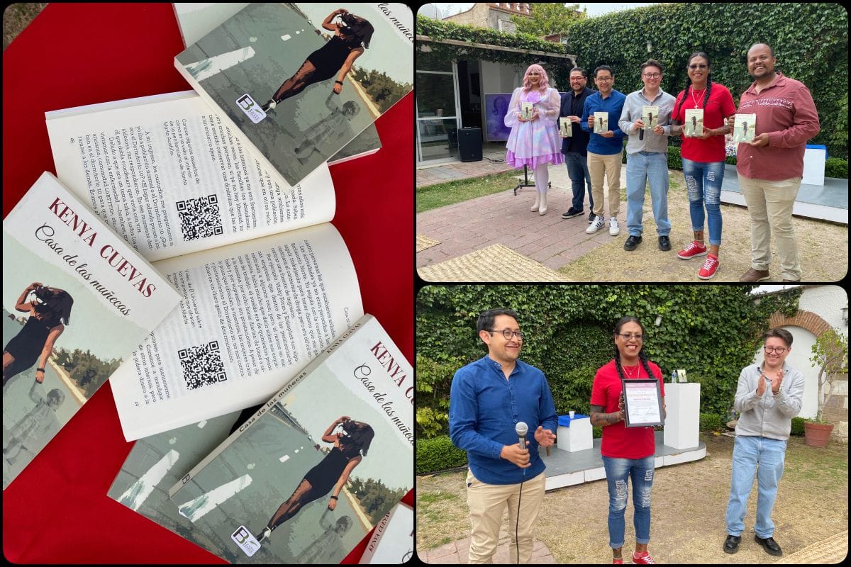La reconocida activista Kenya Cuevas presenta libro en la Casa de Cultura de Pachuca