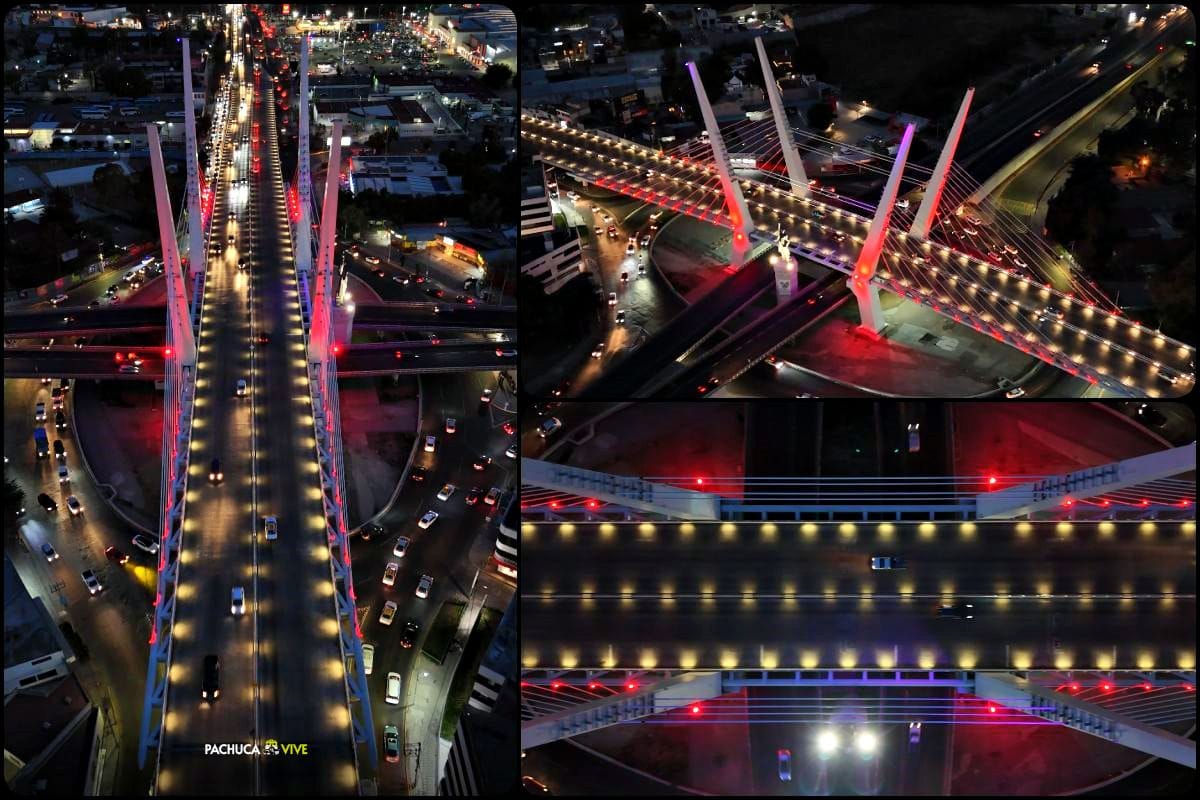 El Puente Atirantado de Pachuca cumple tres años: la solución que no fue solución