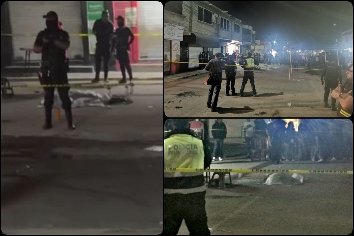 Líder de comerciantes es ultimado en plena vía pública cuando se instalaba tianguis nocturno en Mineral de la Reforma