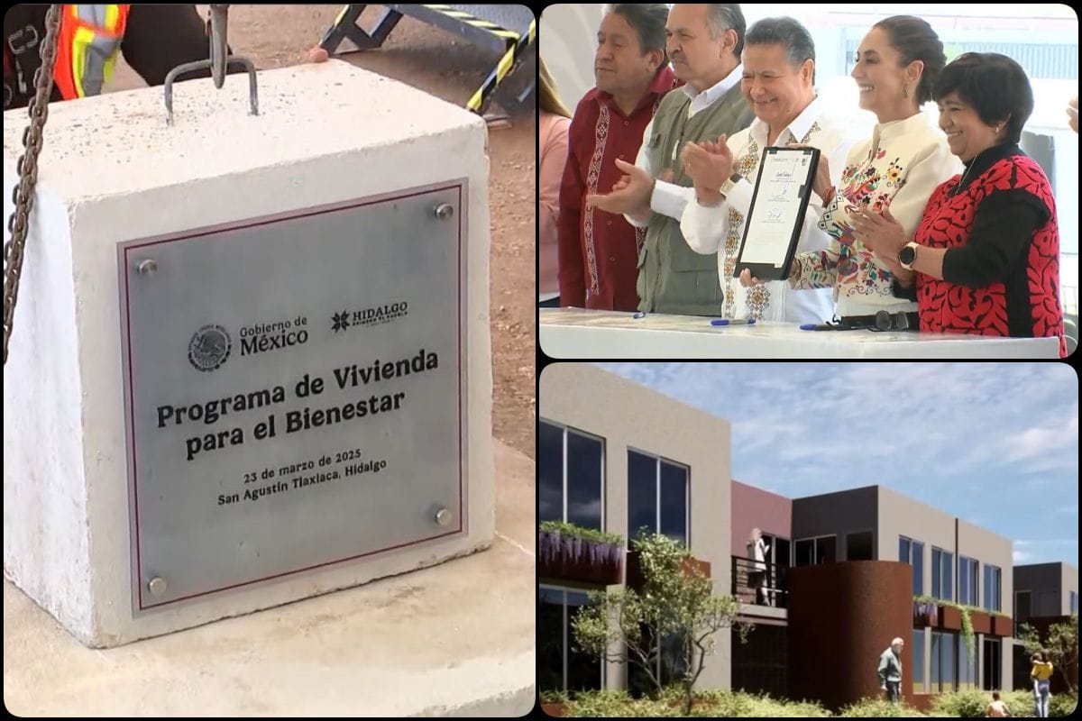 Viviendas para el Bienestar: arranca programa de construcción de 31 mil 500 viviendas en Hidalgo