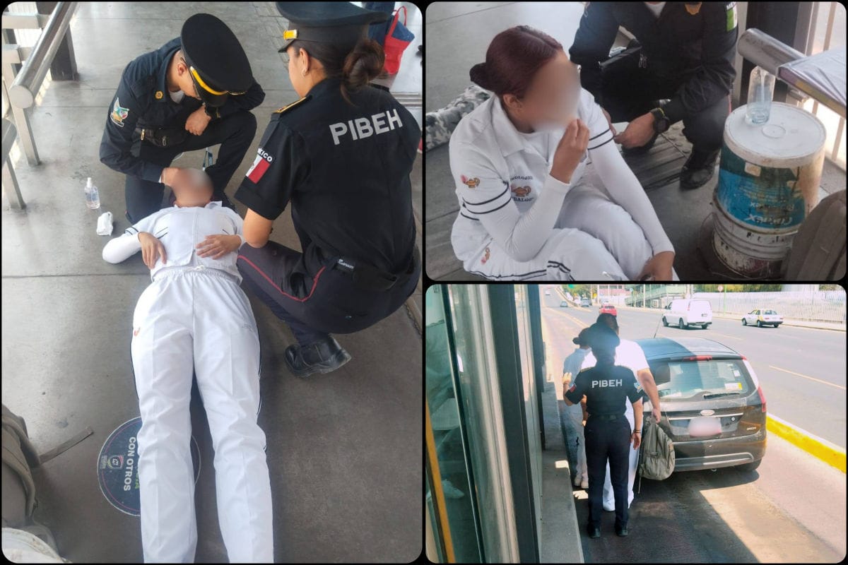 Mujer sufre desvanecimiento en el Tuzobús y activan Protocolo Ámbar