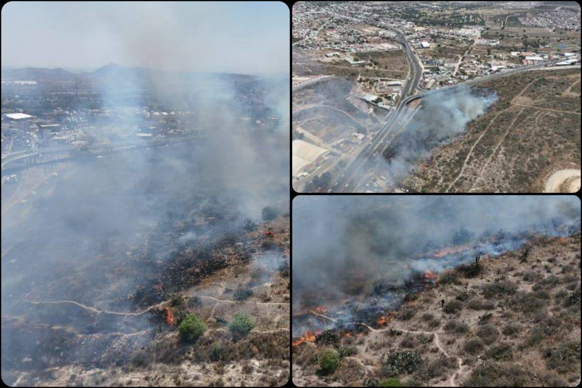 Se desata incendio en La Providencia; atienden Protección Civil y Bomberos
