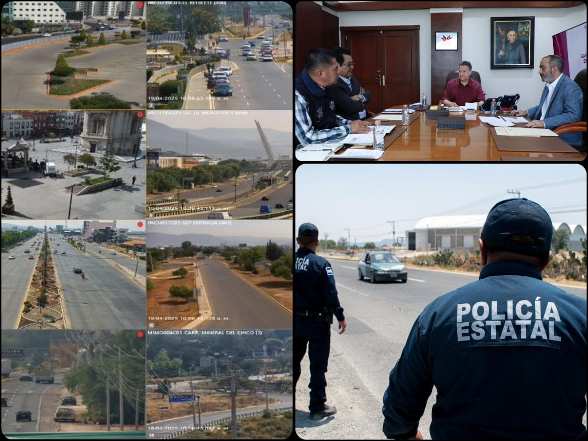 Saldo de 94 incidentes viales durante Semana Santa en Hidalgo, reportó el Gabinete de Seguridad