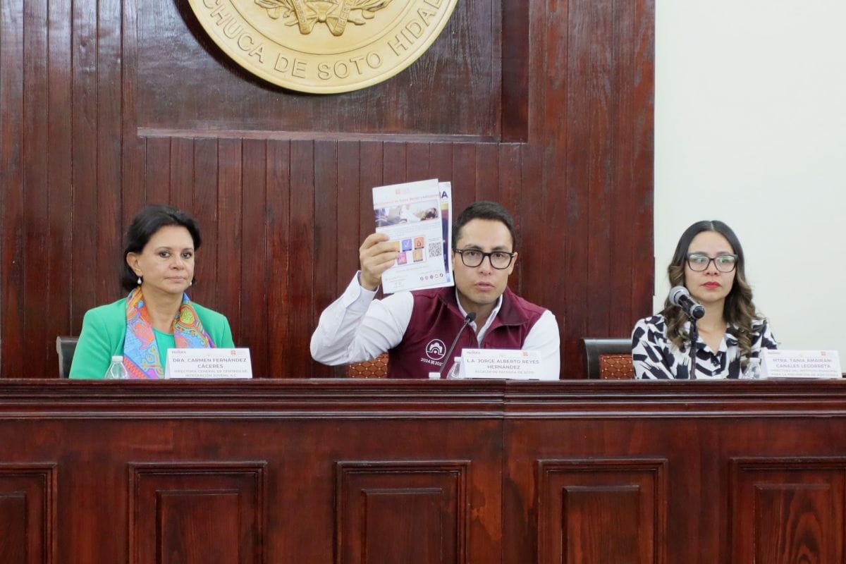 Lamenta alcalde de Pachuca incremento en el consumo de estupefacientes e implementa acciones para atender a jóvenes
