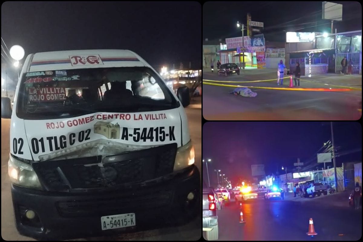 Estudiante pierde la vida tras ser atropellada por transporte público en Tulancingo