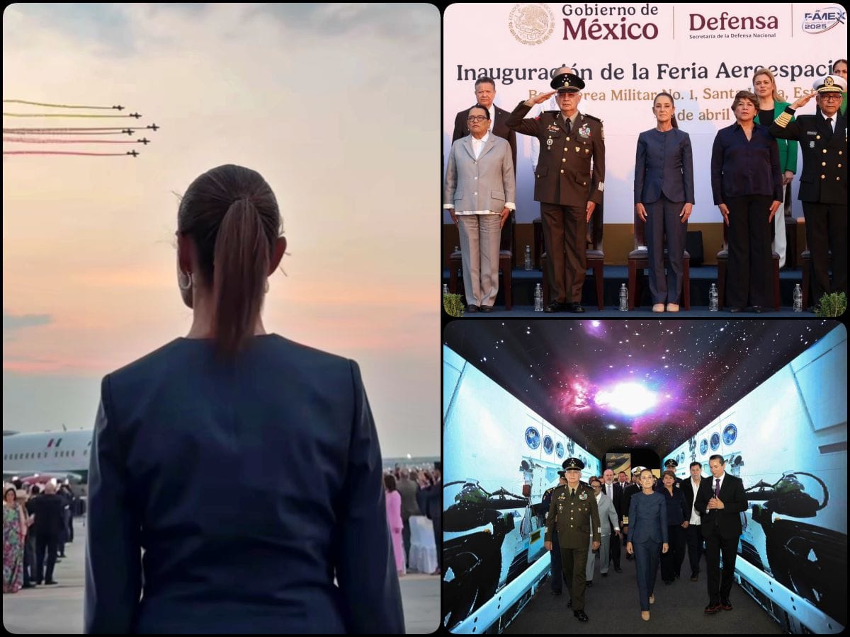 Arranca la Feria Aeroespacial México 2025 con participación del gobernador Julio Menchaca