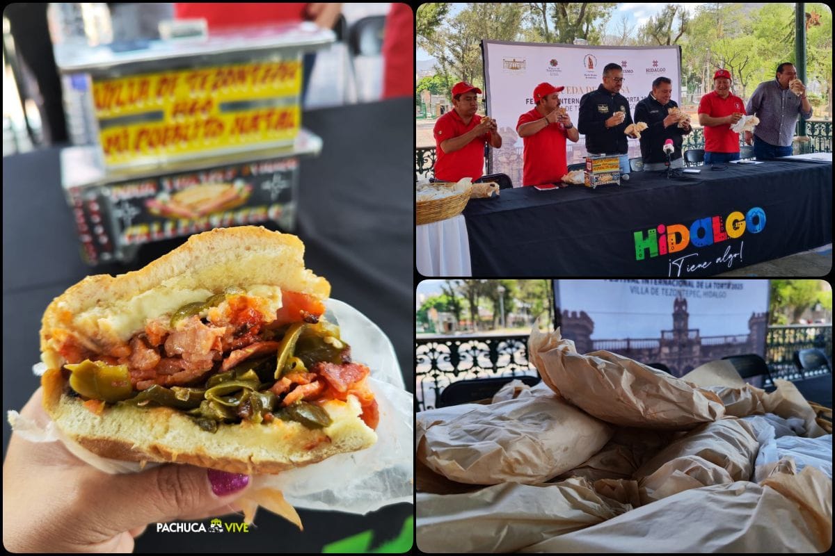 Ya viene el festival gastronómico de Hidalgo en el que regalan miles de tortas a los visitantes