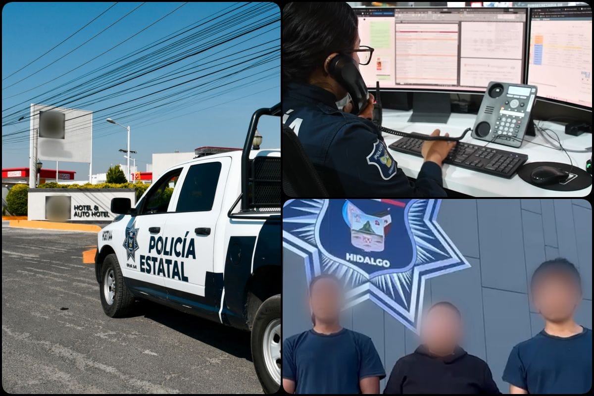 Rescatan a víctimas de secuestro virtual en un hotel de Acayuca