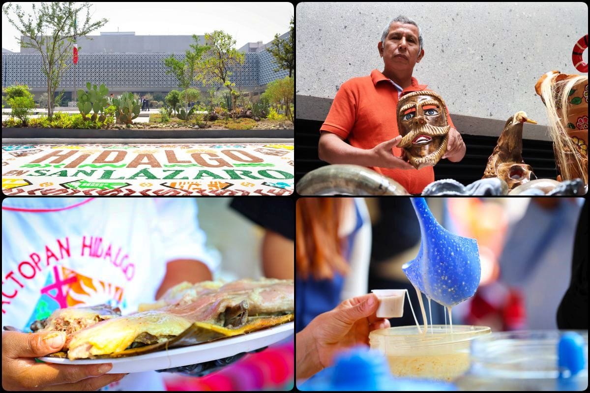 Hidalgo invade San Lázaro con cultura, gastronomía y artesanías