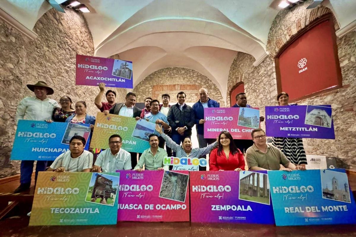 'Rutas Mágicas de Color': mejorarán imagen de los Pueblos Mágicos de Hidalgo para preservar su denominación