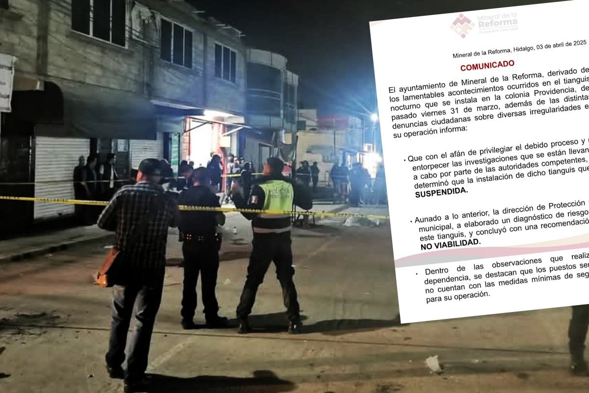Suspende ayuntamiento tianguis de La Providencia tras homicidio de líder de comerciantes