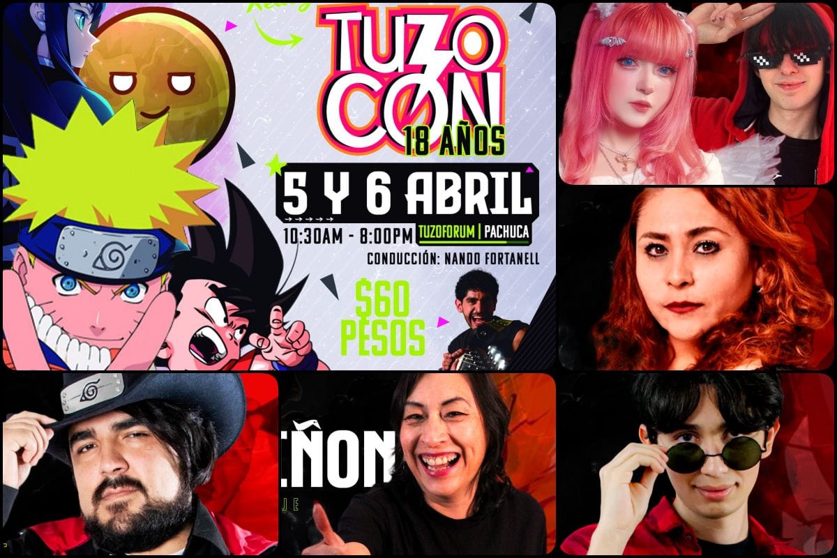 Aquí viene la Expo Tuzocón en su 18.º aniversario; este es el programa de actividades
