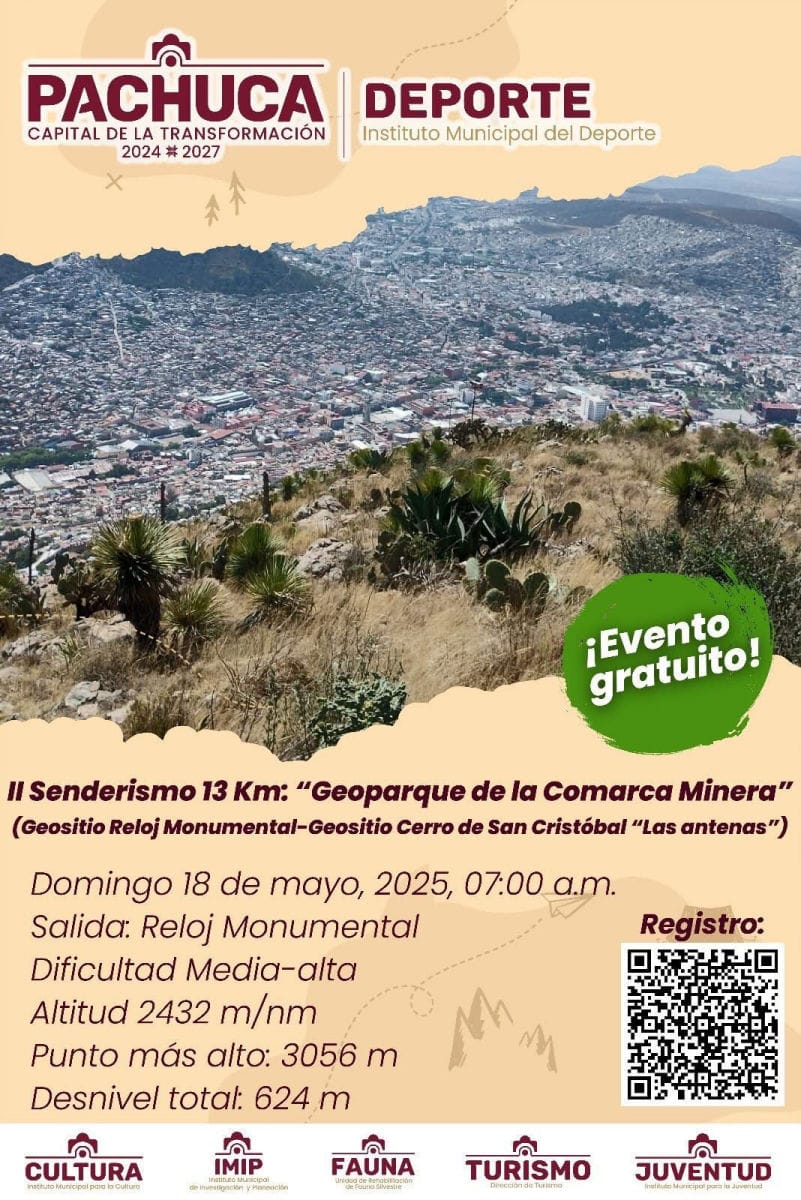 Invitan a recorrido gratuito de senderismo por el cerro más alto de Pachuca 5 Invitan a recorrido gratuito de senderismo por el cerro más alto de Pachuca