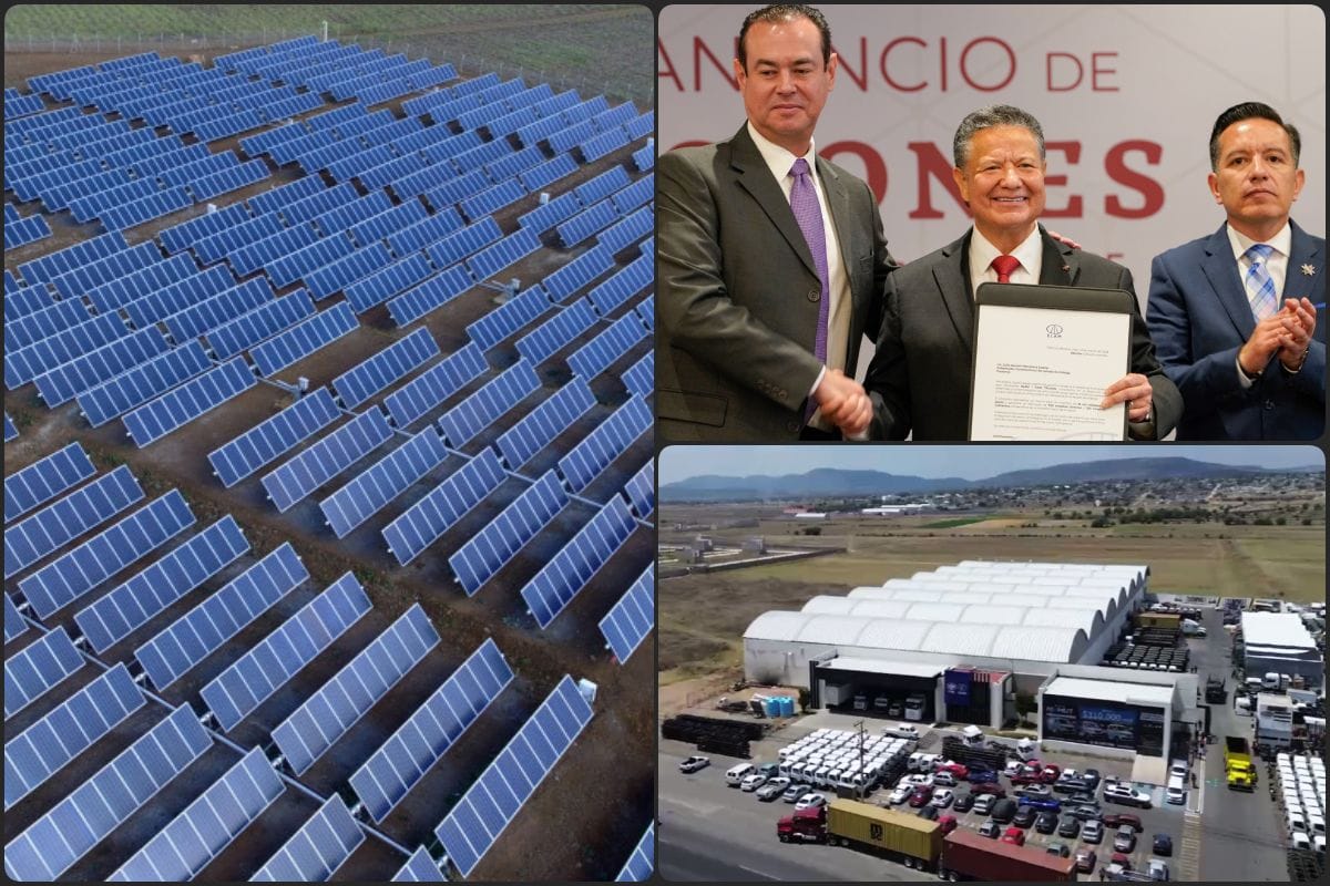 Desde ensambladora de vehículos hasta parque solar, estas son los proyectos del nuevo anuncio de inversiones en Hidalgo