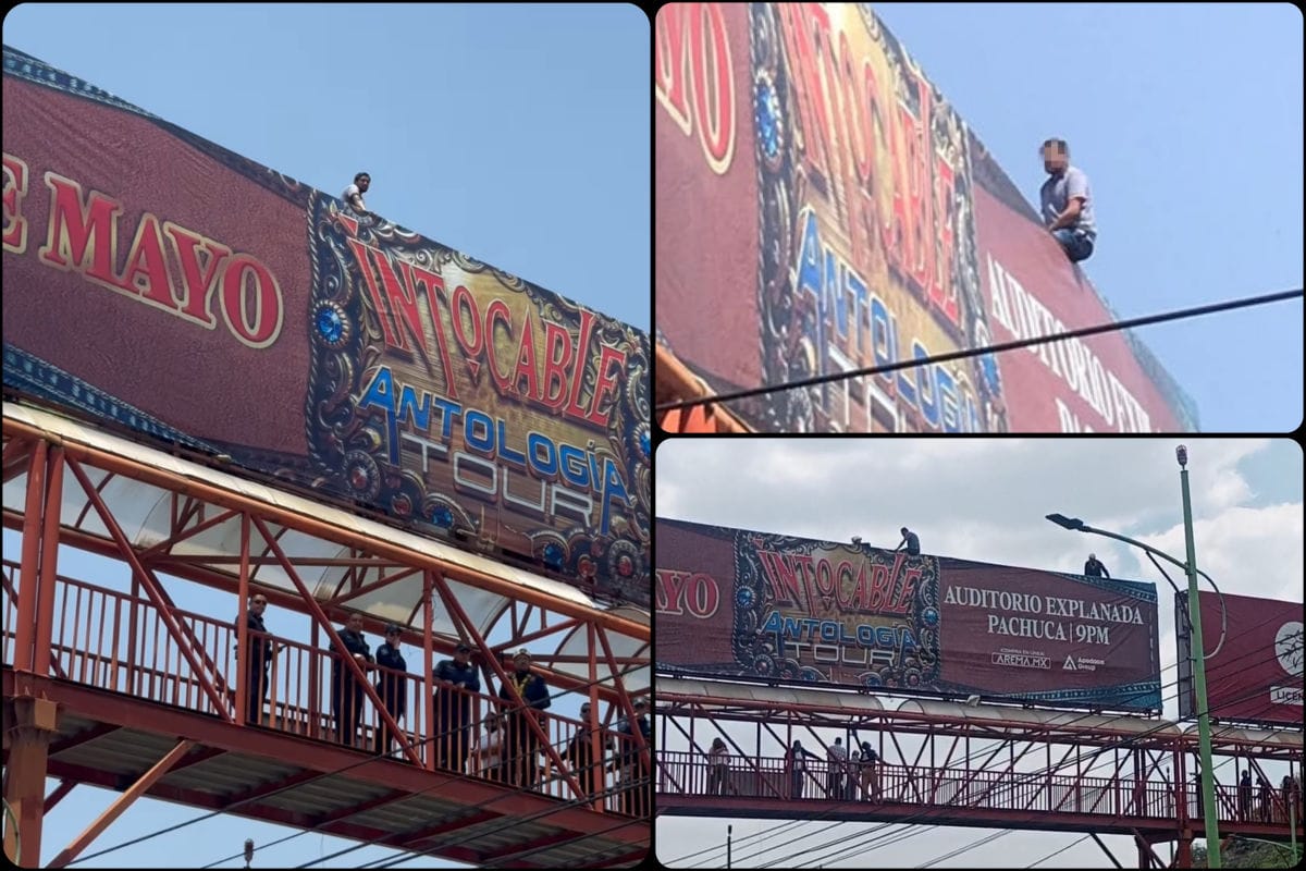Hombre provoca movilización en la Supervía Colosio; amenaza con lanzarse de un puente