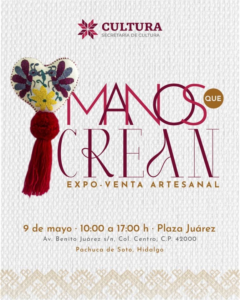 No te pierdas 'Manos que crean', la expo venta artesanal en Pachuca para celebrar a mamá 5 No te pierdas 'Manos que crean', la expo venta artesanal en Pachuca para celebrar a mamá