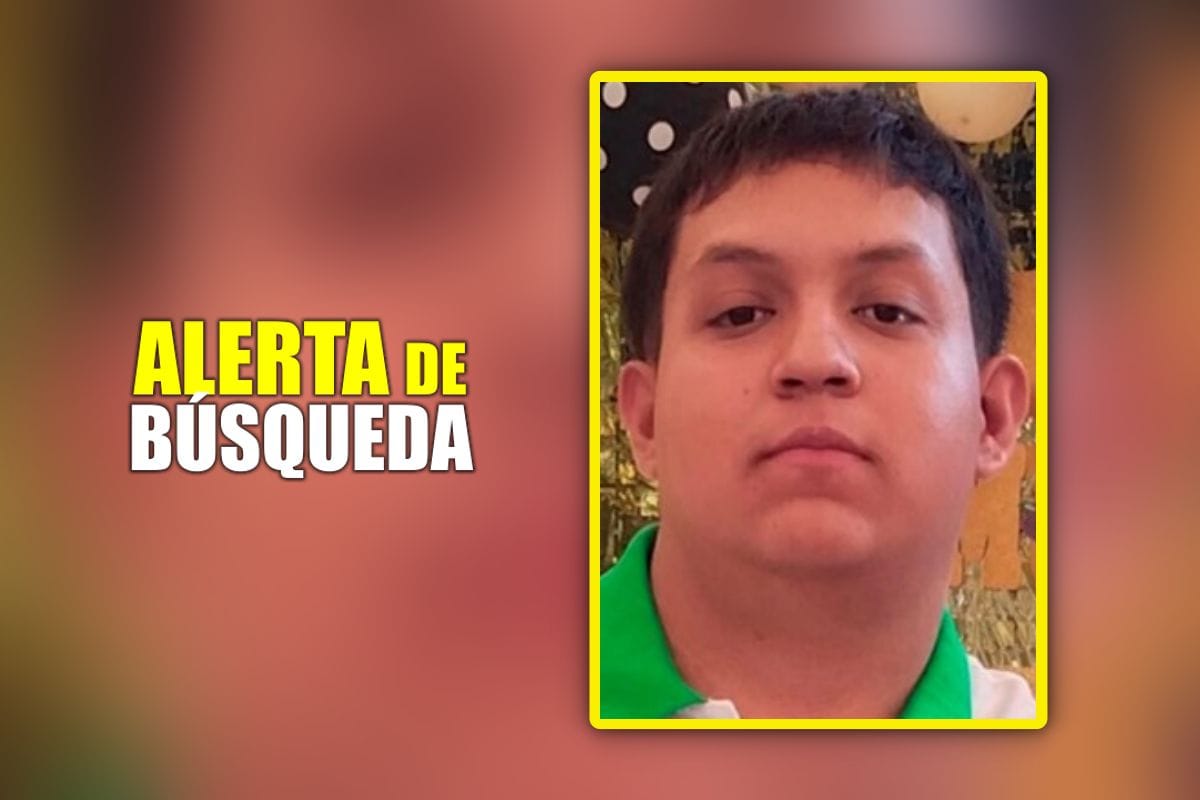 Piden ayuda para localizar a Carlos Benjamín, joven desaparecido en Pachuca