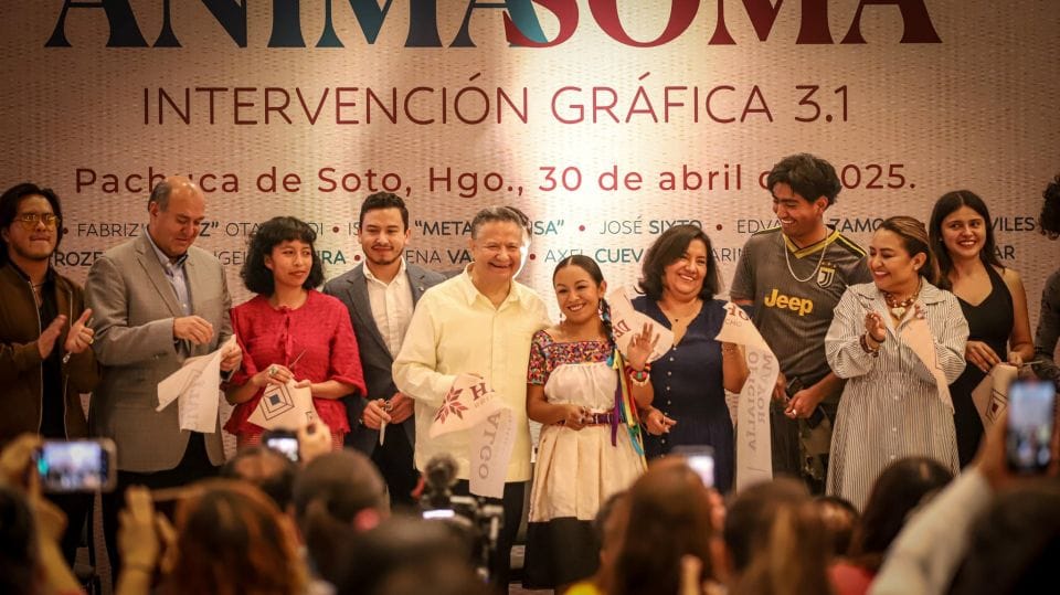Ánima|Soma: la nueva intervención gráfica en el edificio de gobierno, en Pachuca (fotos) 4 Ánima|Soma: la nueva intervención gráfica en el edificio de gobierno, en Pachuca (fotos)