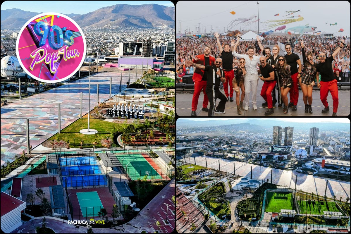 El 90s Pop Tour estará en la inauguración del Parque Cultural Hidalguense Ben Gurión