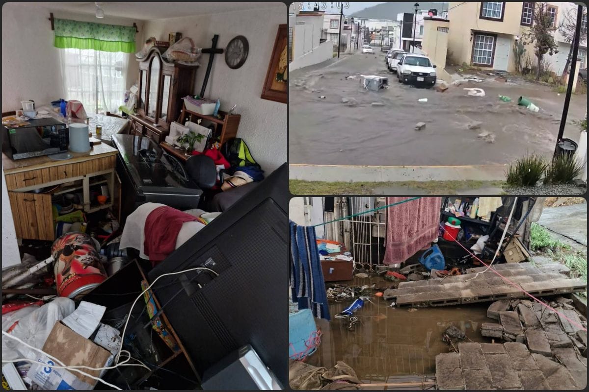 Una familia en Colinas de Plata lo perdió casi todo: el agua arrasó con su casa y mascotas
