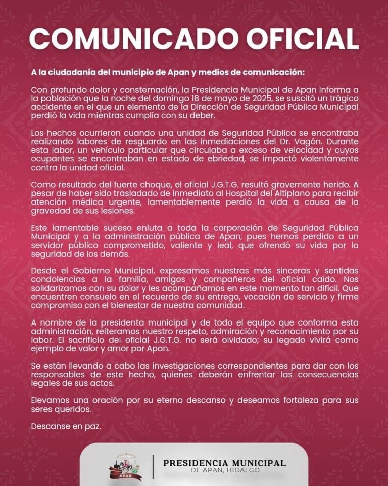 Ebrios sujetos provocan fallecimiento de policía que resguardaba al Dr. Vagón en Hidalgo 5 Ebrios sujetos provocan fallecimiento de policía que resguardaba al Dr. Vagón en Hidalgo