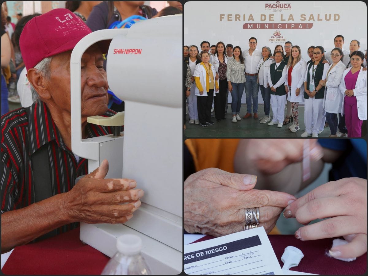 Feria de la Salud Municipal: arranca programa de servicios médicos y preventivos gratuitos en Pachuca