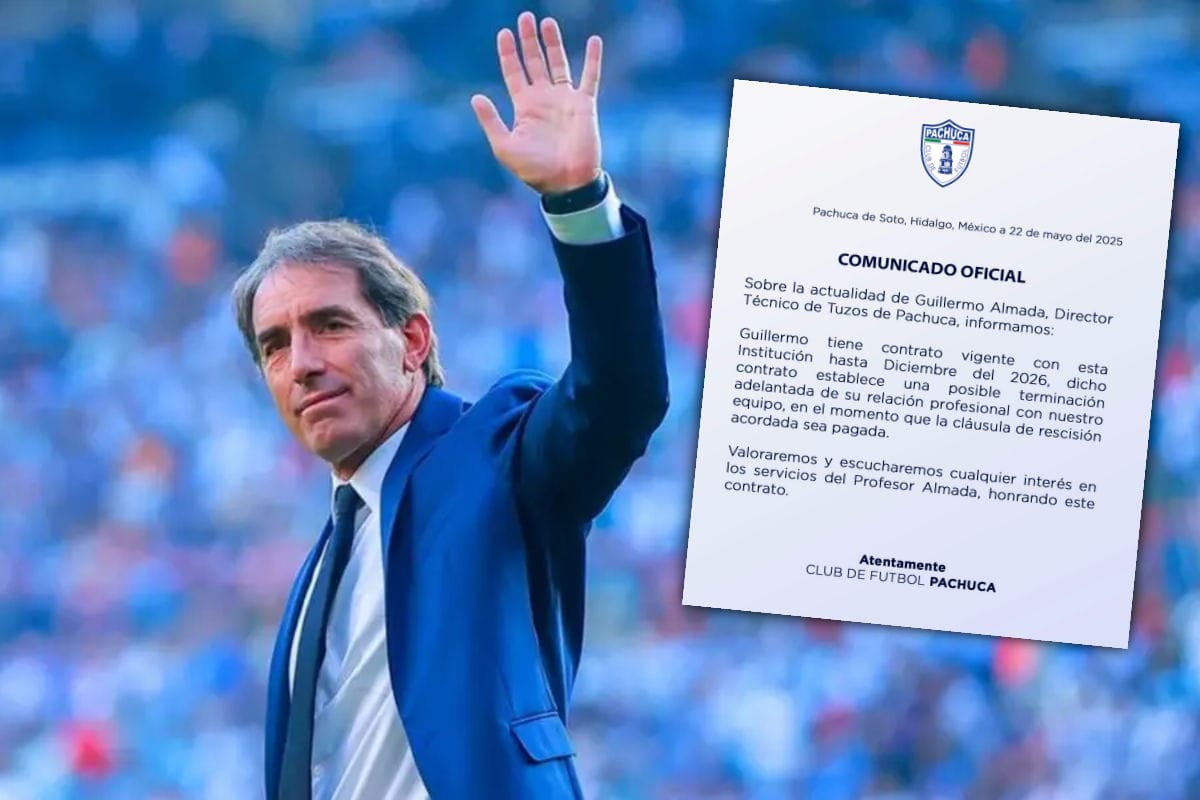 Trasciende renuncia de Guillermo Almada en los Tuzos; 'tiene contrato vigente', responde el club