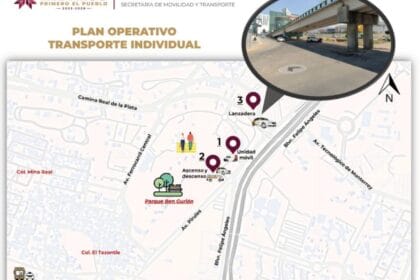 Parque Cultural Hidalguense: habilitarán lanzadera y puntos para ascenso y descenso de taxis