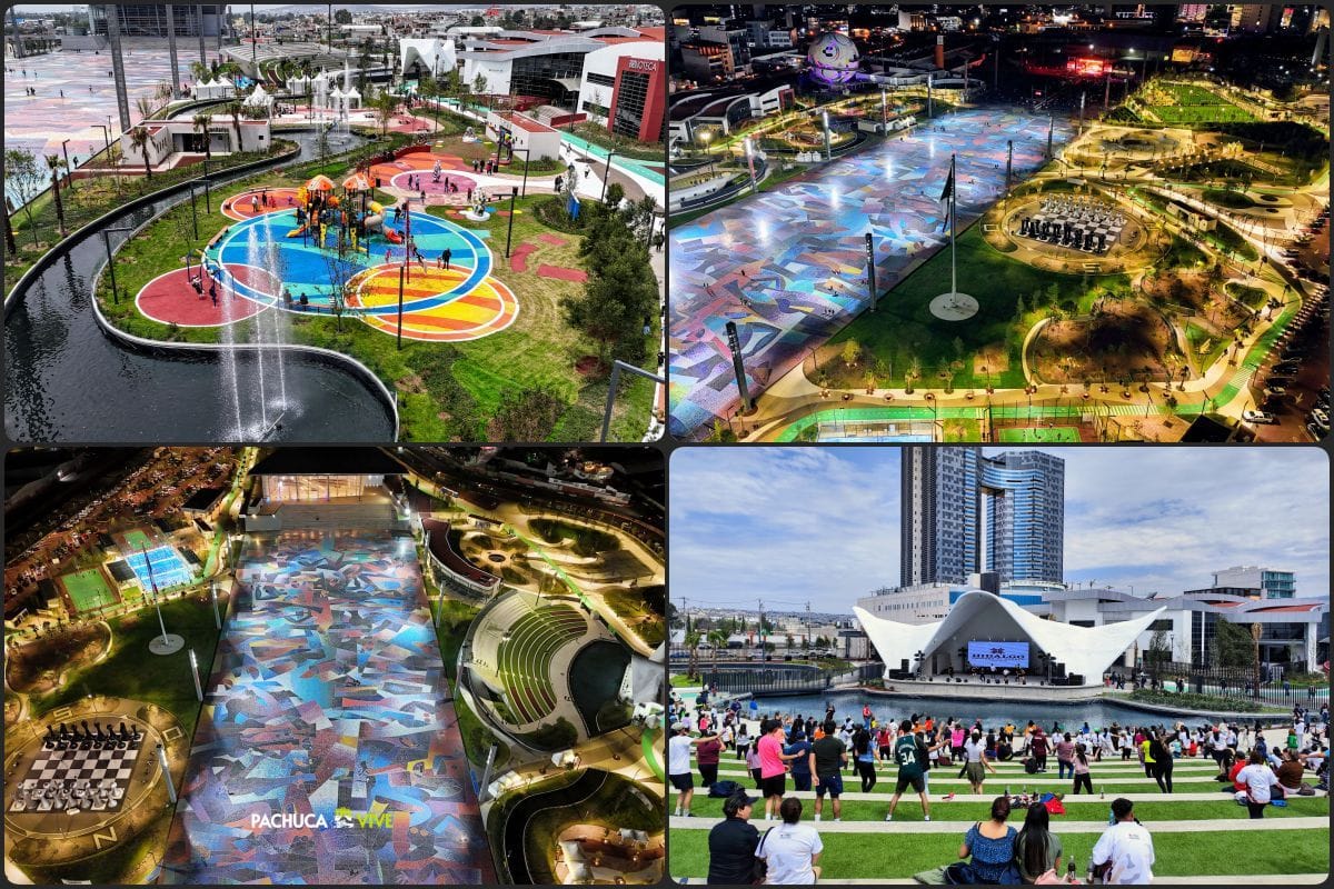 Así es el Parque Cultural Hidalguense de Pachuca, inaugurado este domingo