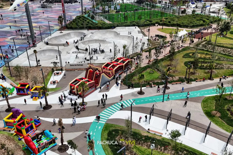 Así es el Parque Cultural Hidalguense de Pachuca, inaugurado este domingo 10 Así es el Parque Cultural Hidalguense de Pachuca, inaugurado este domingo