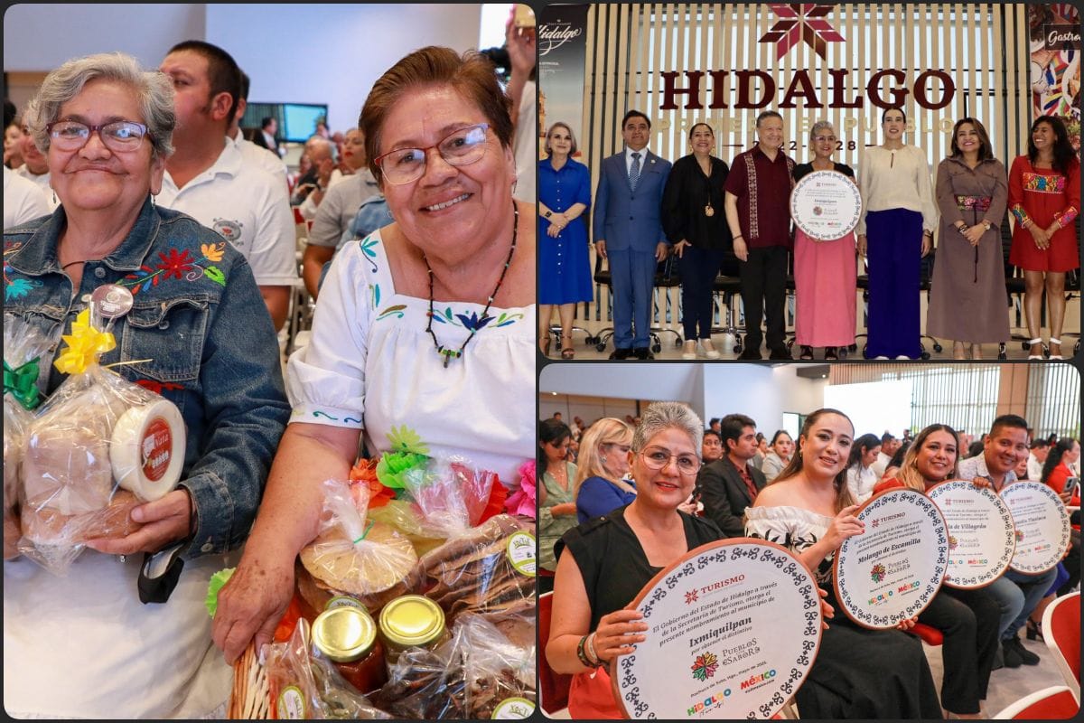 ¡Distintivo gastronómico! Estos son los nuevos Pueblos con Sabor de Hidalgo