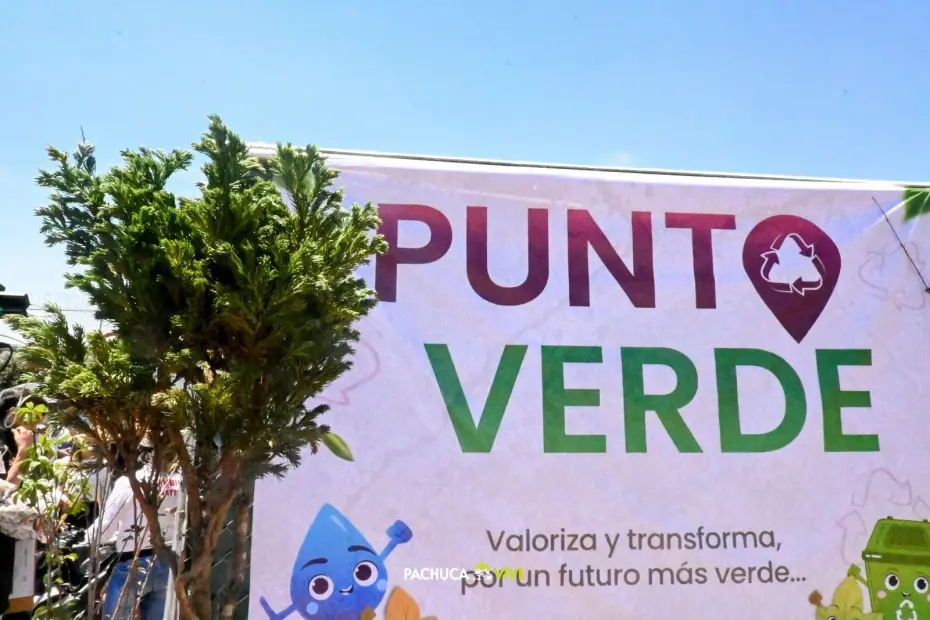 Punto Verde: inauguran nuevo espacio para llevar material reciclable en Pachuca 9 Punto Verde: inauguran nuevo espacio para llevar material reciclable en Pachuca