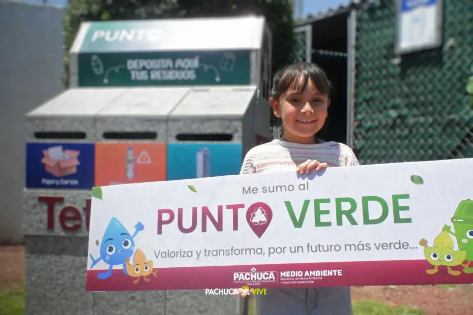 Punto Verde: inauguran nuevo espacio para llevar material reciclable en Pachuca 6 Punto Verde: inauguran nuevo espacio para llevar material reciclable en Pachuca