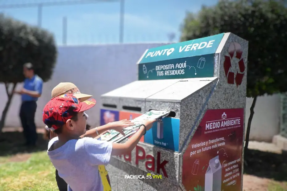 Punto Verde: inauguran nuevo espacio para llevar material reciclable en Pachuca 5 Punto Verde: inauguran nuevo espacio para llevar material reciclable en Pachuca