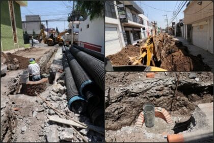 Reemplazan vieja infraestructura de agua en colonia de Pachuca